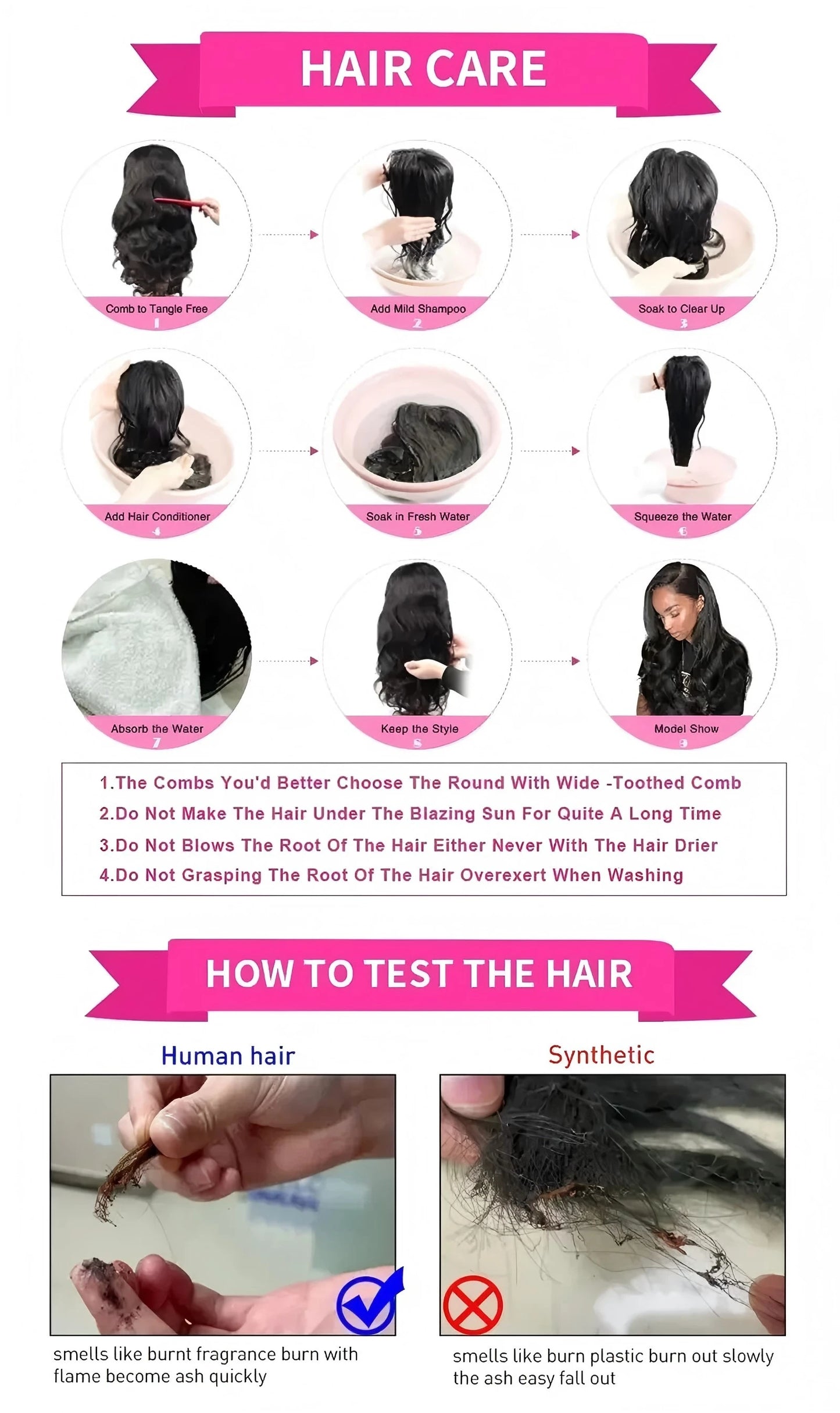 360 HD Full Lace Deep Wave Curly Human Hair Wig – 13x6 / 13x4 Glueless Lace Frontal Wig (Pre-Plucked, Up to 30 Inch)